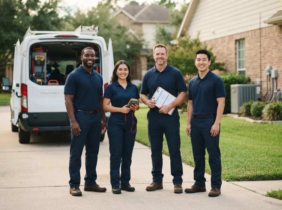 Certified HVAC technician near Troy, TX
